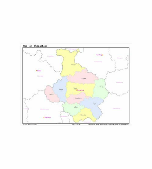 琼中黎族苗族自治县地图